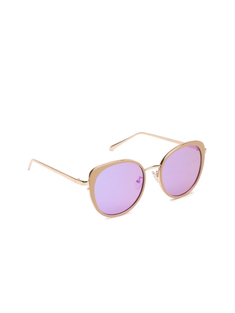 

DressBerry Women Round Sunglasses MFB-PN-FM-RO52029, Gold