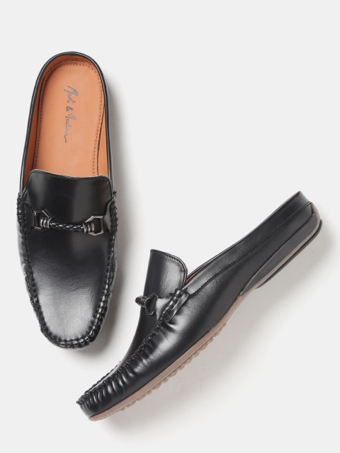 

Mast & Harbour Men Black Slip-Ons