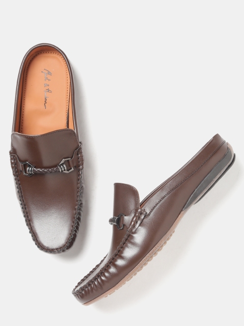 

Mast & Harbour Men Coffee Brown Slip-Ons