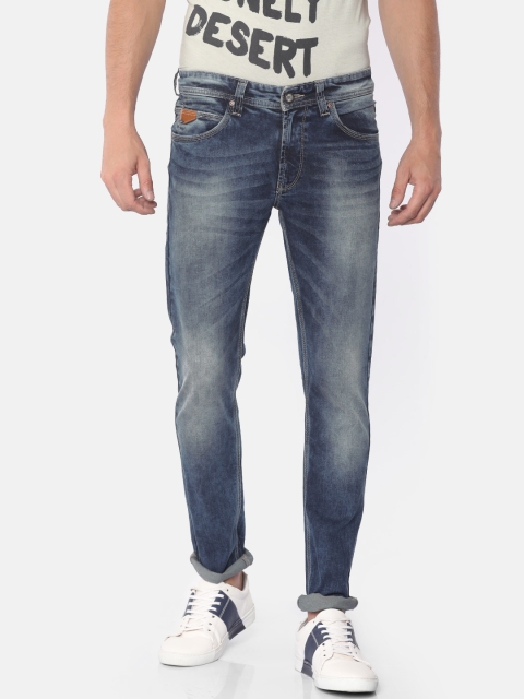 

SPYKAR Men Blue Slim Fit Low-Rise Clean Look Jeans