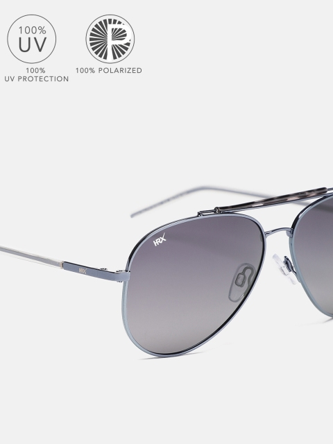 

HRX by Hrithik Roshan Unisex Aviator Sunglasses MFB-PN-CY-51501, Grey