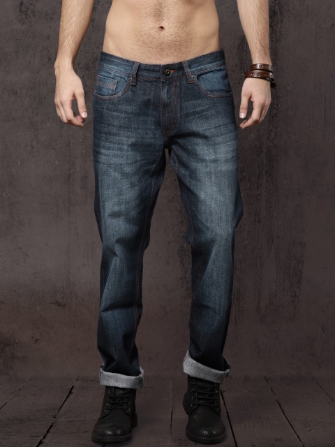 

Roadster Men Blue Slim Fit Mid-Rise Clean Look Jeans