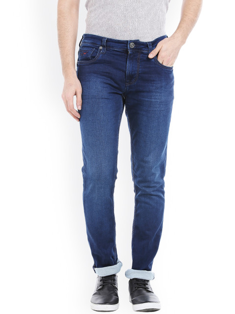 

Lawman pg3 Men Blue Slim Fit Mid-Rise Clean Look Jeans