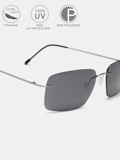 

HRX by Hrithik Roshan Unisex Rectangle SunglassesMFB-PN-FM-162802-Black