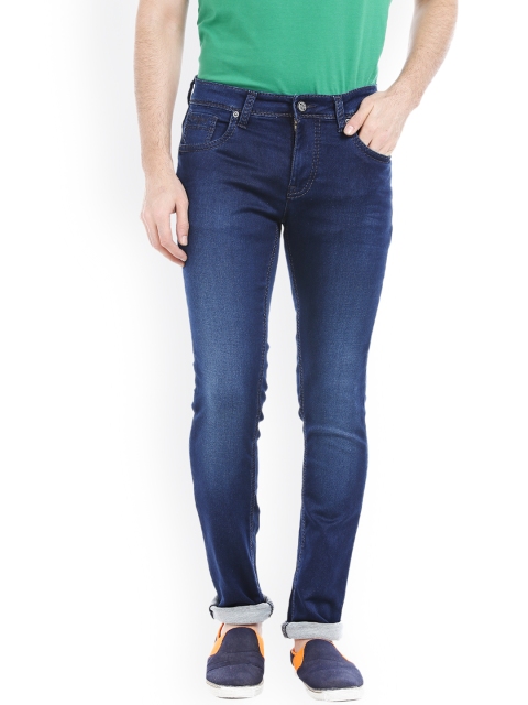 

Lawman pg3 Men Blue Slim Fit Mid-Rise Clean Look Jeans