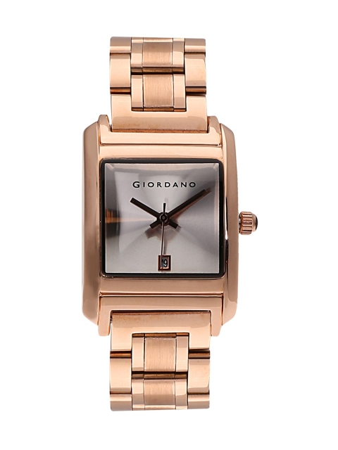 

GIORDANO Men Silver-Toned Analogue Watch C2025-22