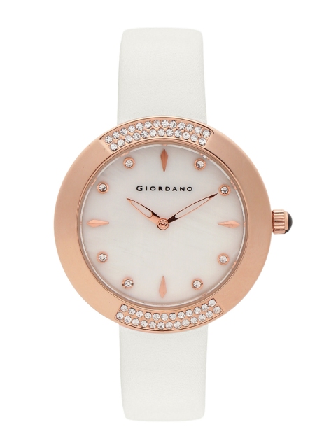 

GIORDANO Women Off-White Analogue Watch C2026-03