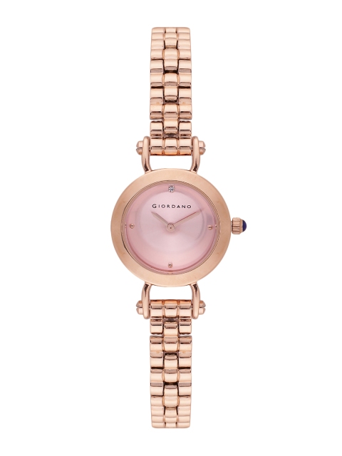 

GIORDANO Women Pink Analogue Watch