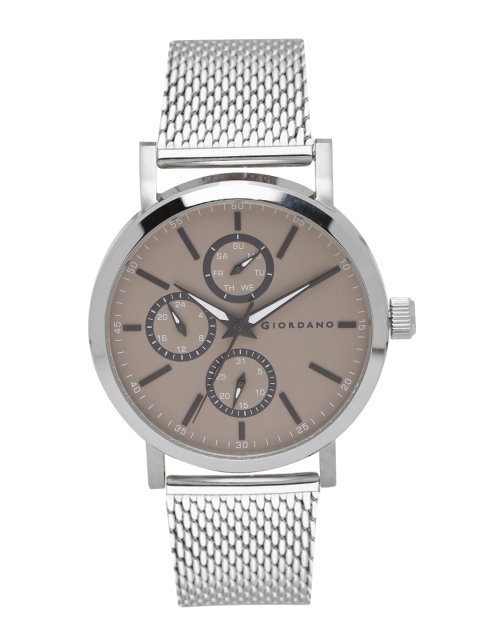

GIORDANO Men Taupe Analogue Watch 1849-22