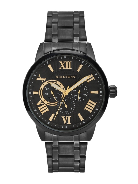 

GIORDANO Men Black Analogue Watch