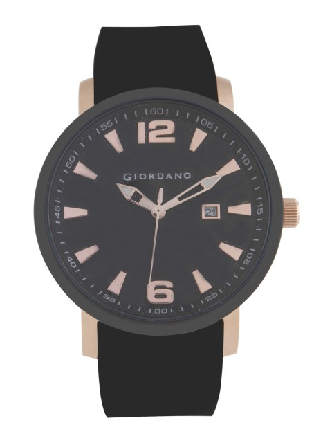 

GIORDANO Men Black Analogue Watch 1875-01