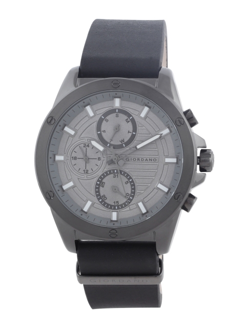 

GIORDANO Men Grey Analogue Watch