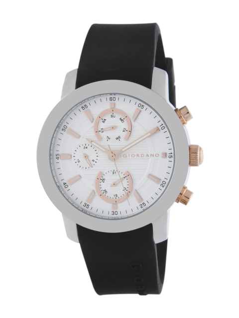 

GIORDANO Men White Analogue Watch 1886-01