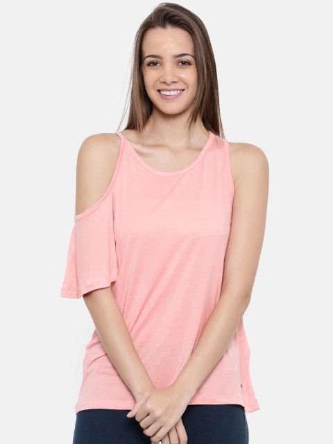 

Roadster Women Pink Solid Top