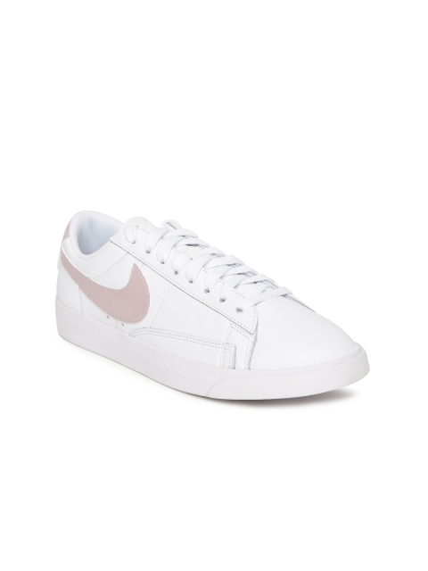 

Nike Women White BLAZER LOW Leather Sneakers