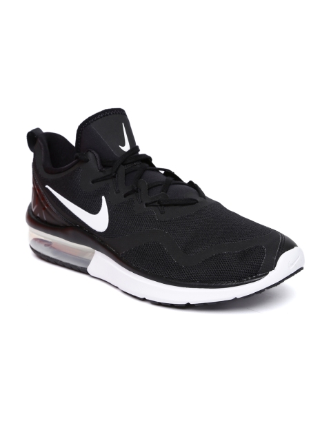 

Nike Men Black AIR MAX FURY Running Shoes