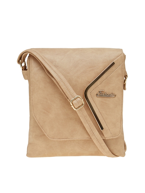 

ESBEDA Beige Solid Sling Bag