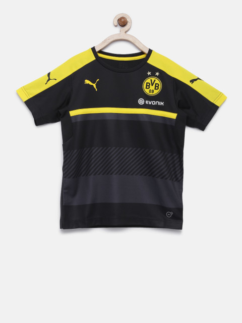 

Puma Boys Black BVB Training Jersey DryCell T-shirt