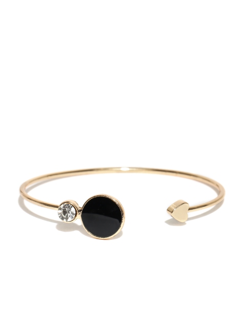 

Chika Gold-Toned & Black Cuff Bracelet