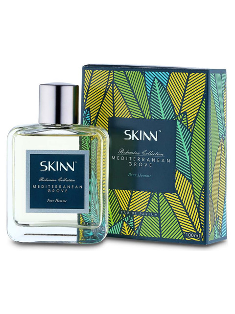 

SKINN by Titan Men Bohemian Mediterranean Groove Eau de Parfum 100 ml, White