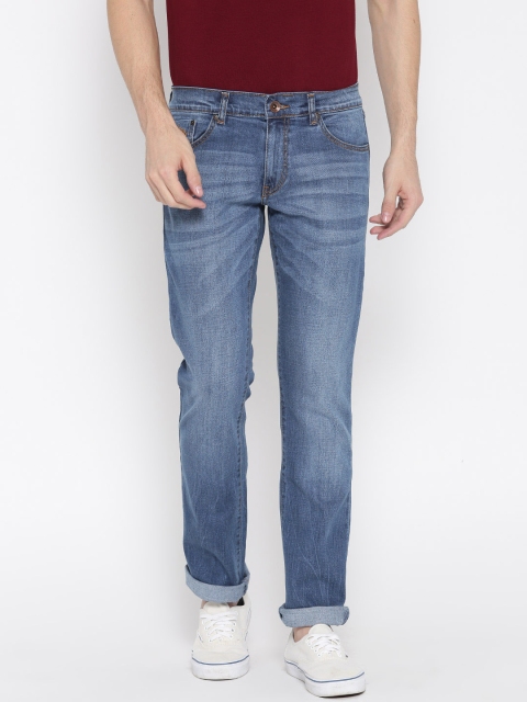 

Pepe Jeans Men Blue Dawson Slim Fit Low-Rise Clean Look Stretchable Jeans