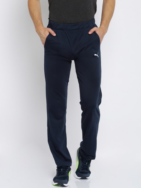 

Puma Navy Straight Fit Track Pants, Navy blue