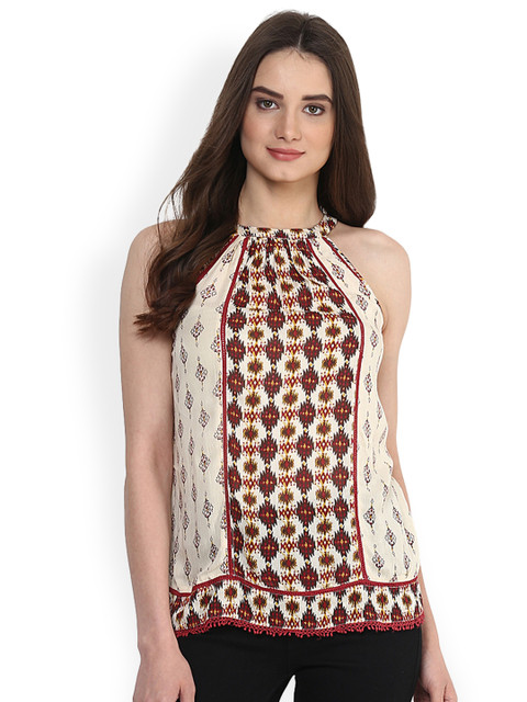 

MIWAY Women Multicoloured Printed Top, Multi