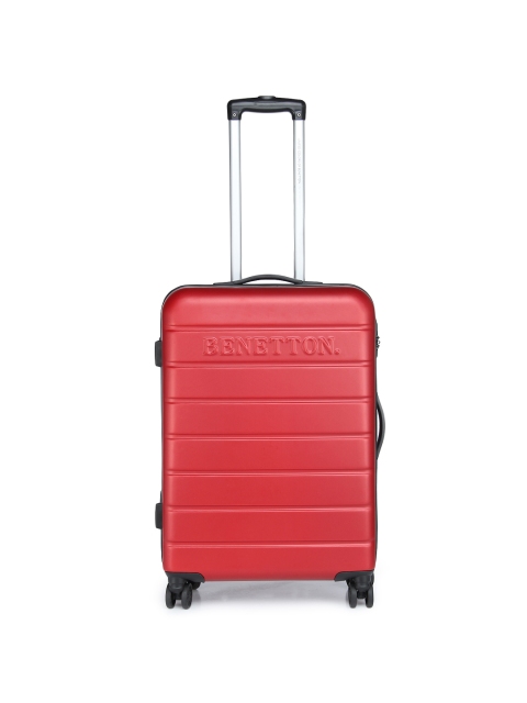 

United Colors of Benetton Unisex Red Medium Trolley Suitcase