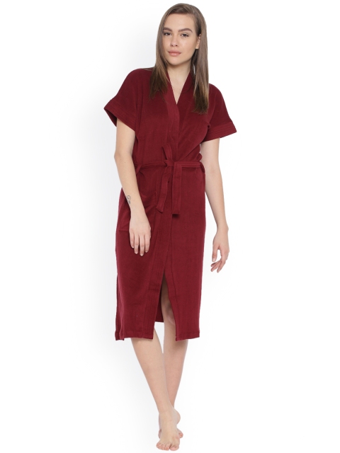 

Sand Dune Women Maroon Bathrobe