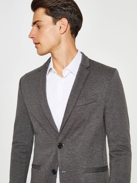 

OVS Grey Single-Breasted Casual Blazer