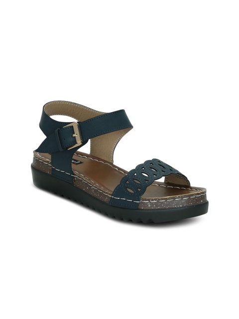 

Get Glamr Women Blue Solid Flatforms