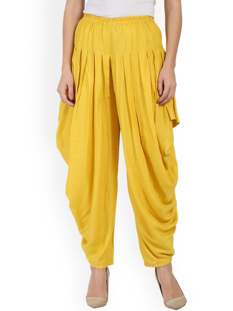 

Nayo Yellow Dhoti Pants