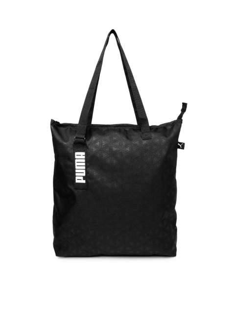

Puma Unisex Black Solid Core Active Shopper Shoulder Bag
