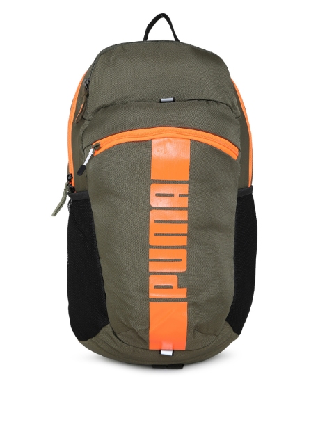 

Puma Unisex Olive Green Deck Backpack
