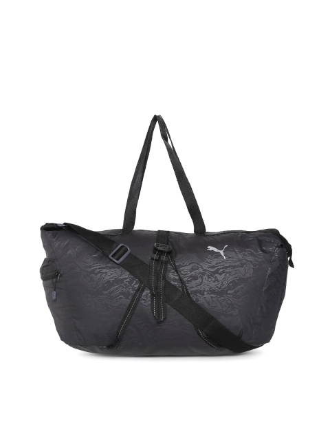 

Puma Black Fit AT Workout Shoulder Bag