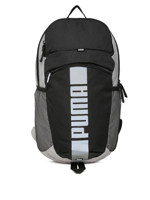 

Puma Unisex Black & Grey Deck Special Colourblocked Backpack
