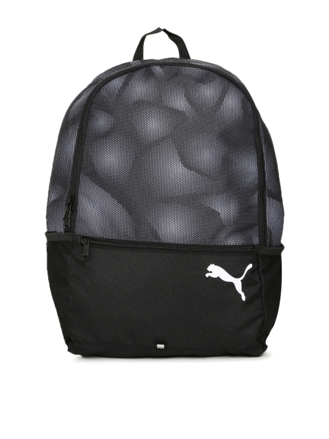 

Puma Unisex Black & Grey Printed Alpha Backpack