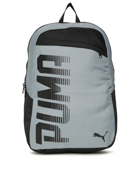 

Puma Unisex Grey Brand Logo Pioneer Backpack