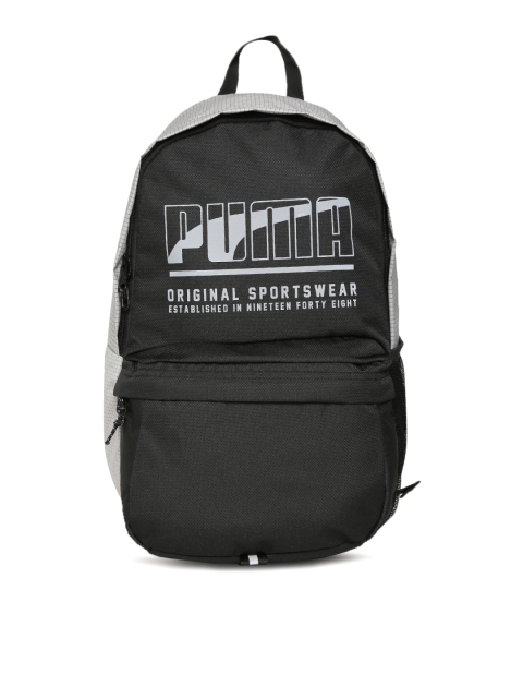 

Puma Unisex Black Brand Logo Academy Special Backpack
