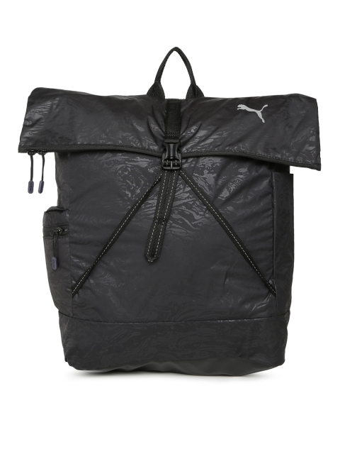 

Puma Women Black Solid Fit AT Backpack