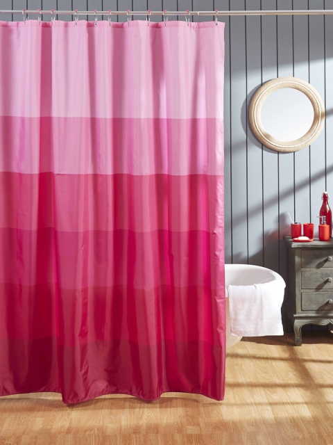 

OBSESSIONS Pink Regular Shower Curtain