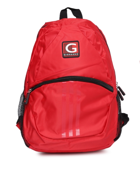 

GIORDANO Unisex Red Backpack