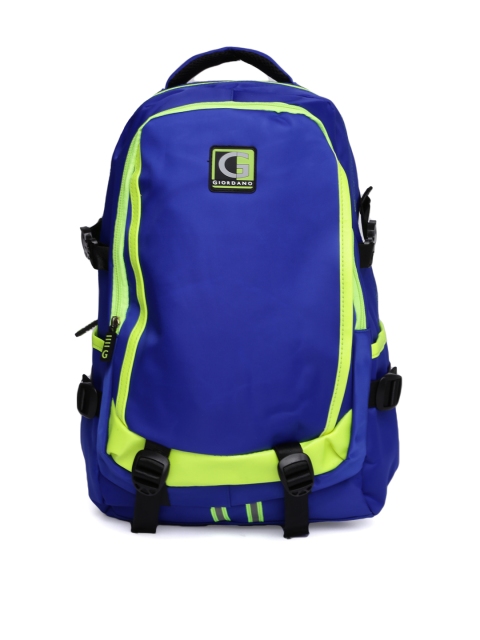 

GIORDANO Unisex Blue Backpack
