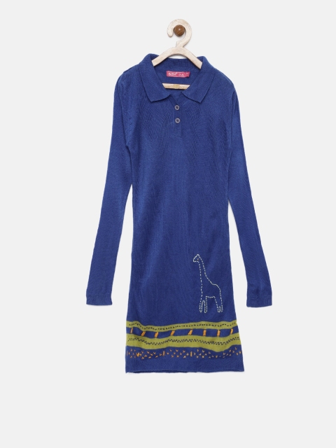 

Biba Blue Embroidered Tunic