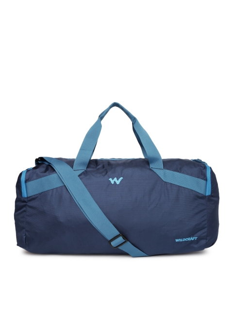 

Wildcraft Unisex Navy Wend Medium Duffel Bag, Navy blue