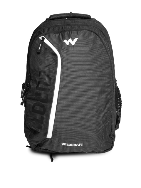 

Wildcraft Unisex Black Solid Backpack