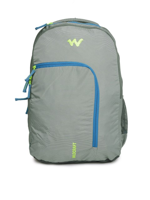 

Wildcraft Unisex Grey Solid Backpack