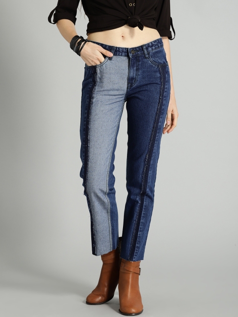 

Roadster Time Travlr Women Blue Regular Fit Mid-Rise Clean Look Jeans