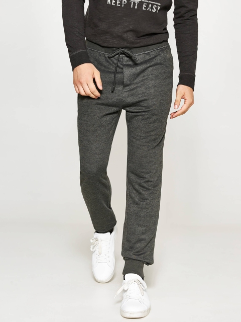 

OVS Men Olive Green Regular Fit Solid Joggers