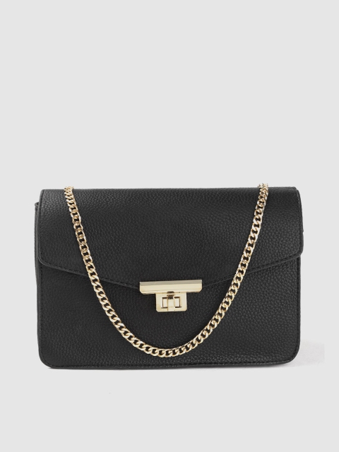 

MANGO Black Solid Sling Bag
